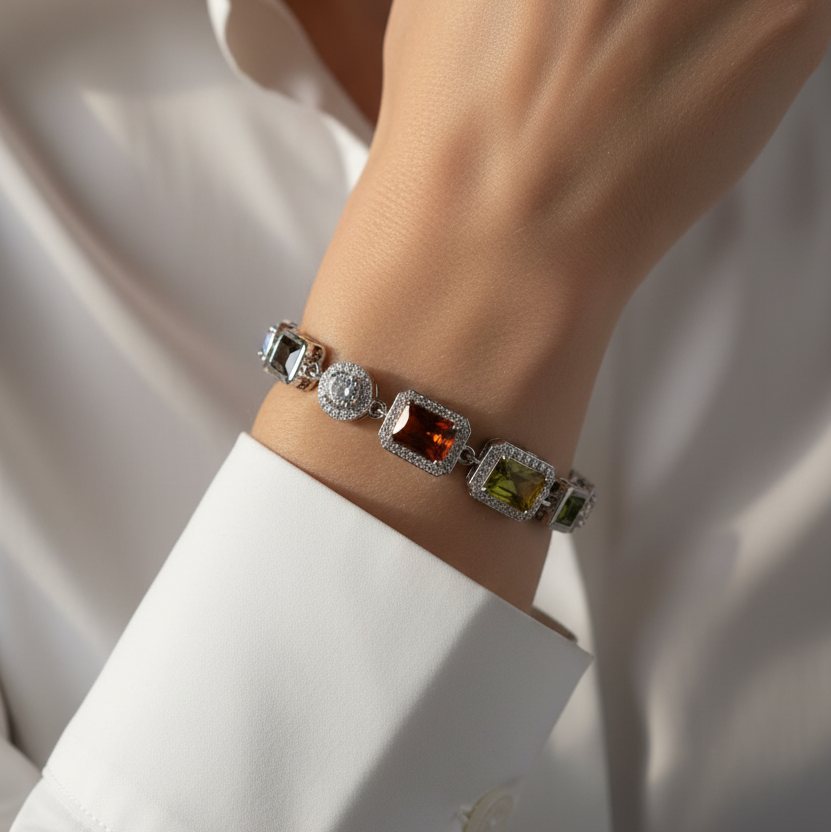 New York Silver Bracelet