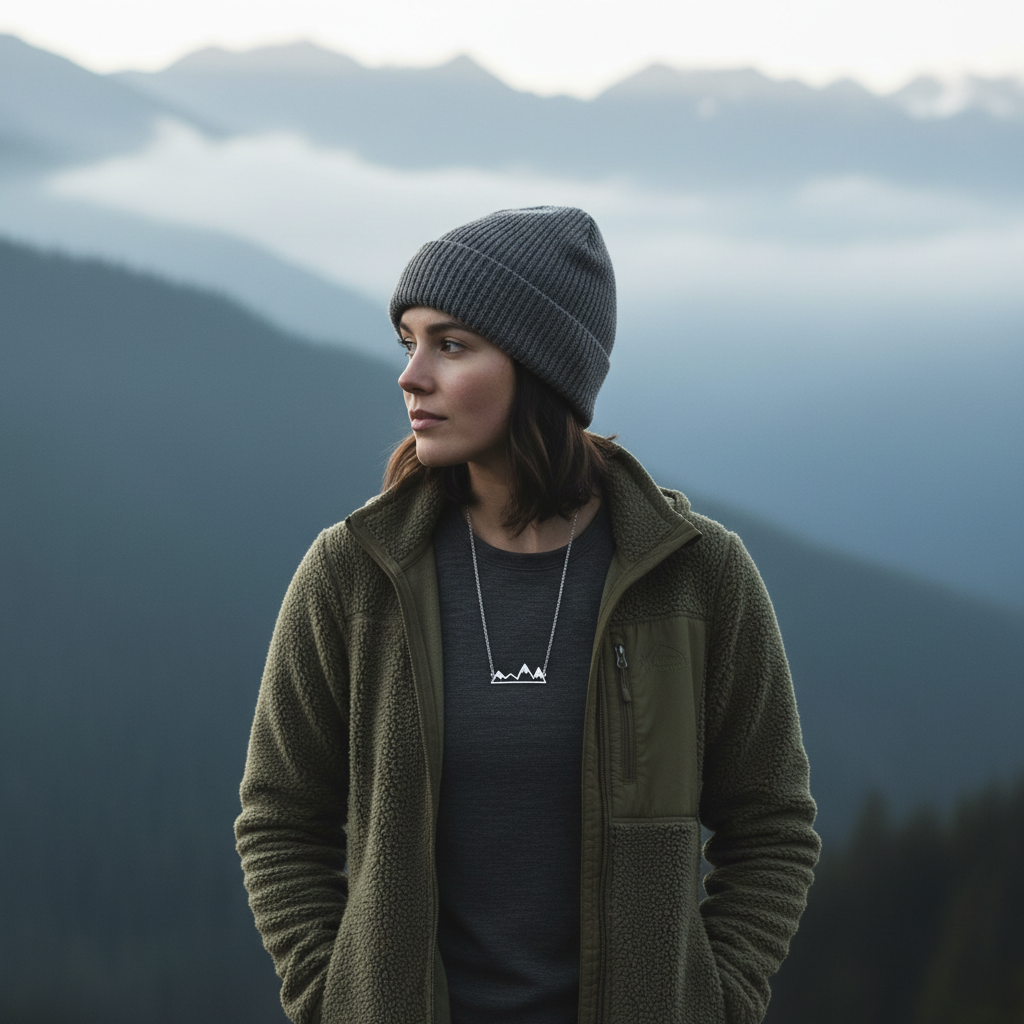 Koryfés Silver Necklace