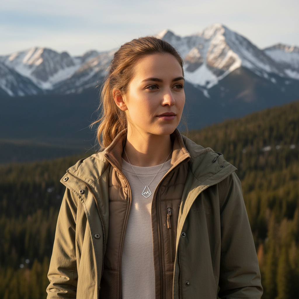Yosemite Silver Necklace