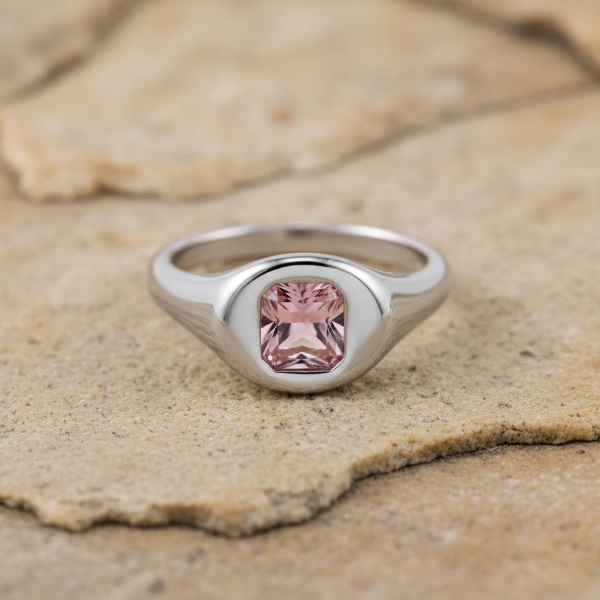 Roselle Ring - Silver