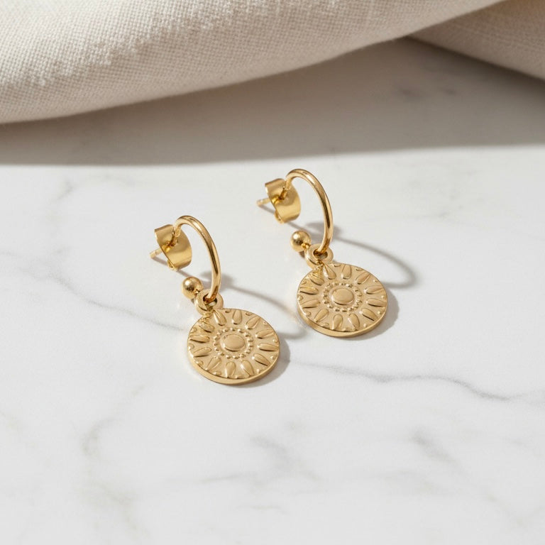Helios Coins Earrings