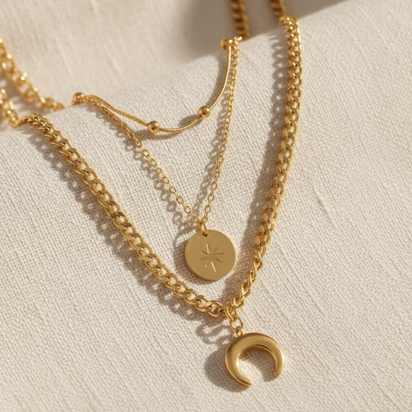 Astra & Luna Layered Necklace