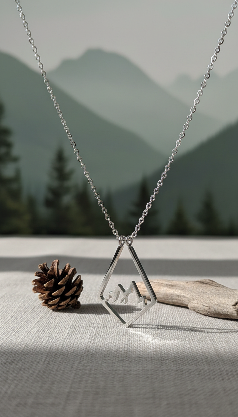 Yosemite Silver Necklace