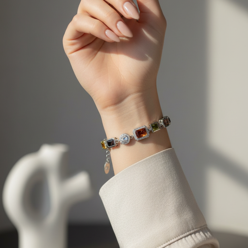 New York Silver Bracelet