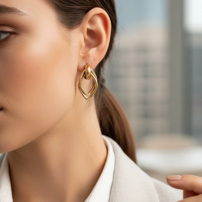 Sunlink Drop Earrings