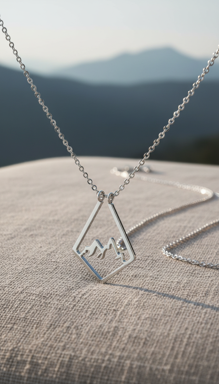 Yosemite Silver Necklace