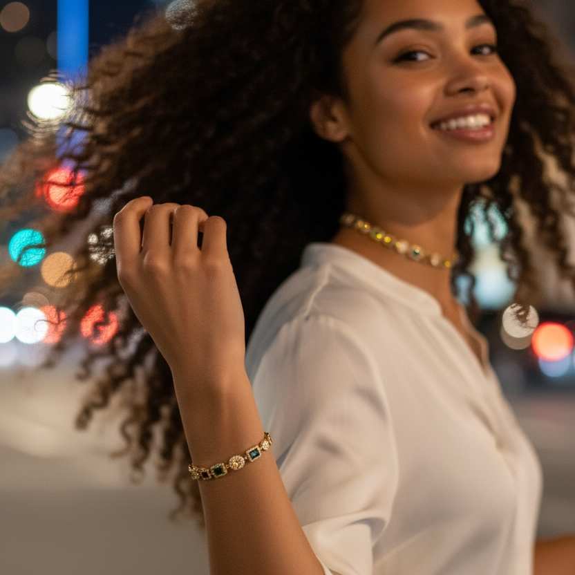 New York Golden Bracelet