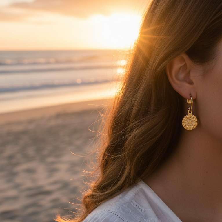 Helios Coins Earrings