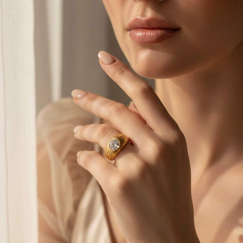 Golden Dawn Ring