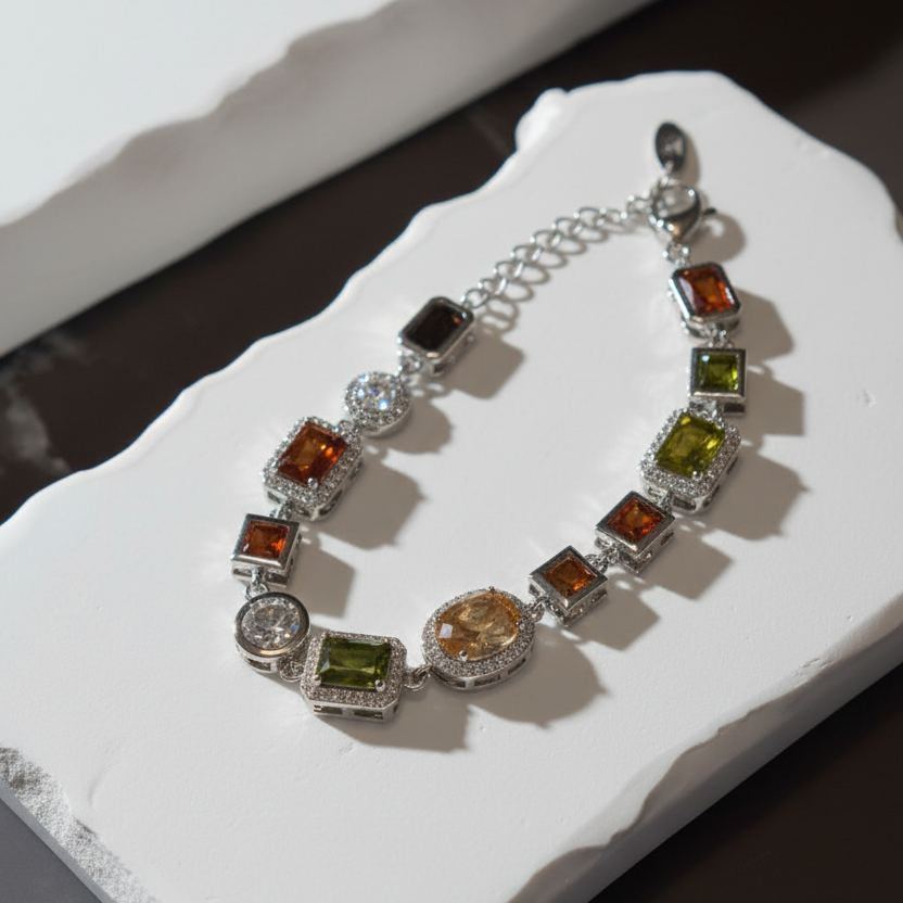 New York Silver Bracelet