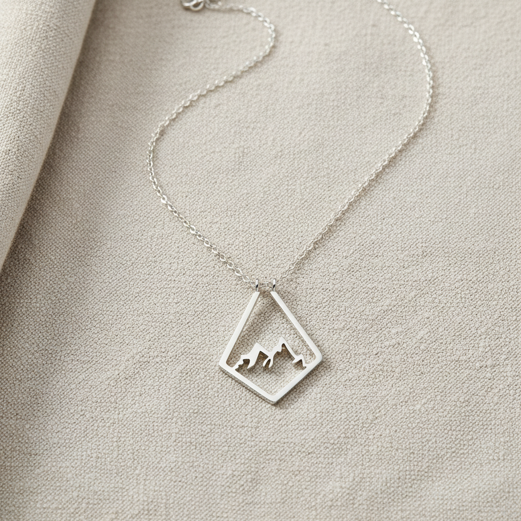 Yosemite Silver Necklace