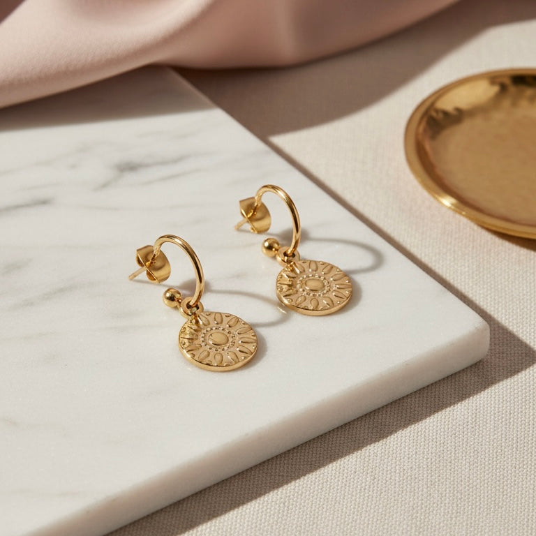 Helios Coins Earrings