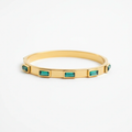 Helios Emerald Baguette Bracelet