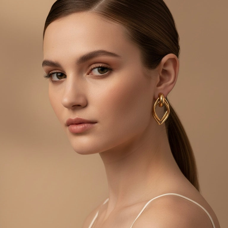 Sunlink Drop Earrings