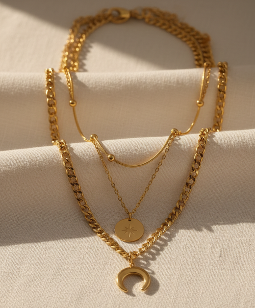 Astra & Luna Layered Necklace